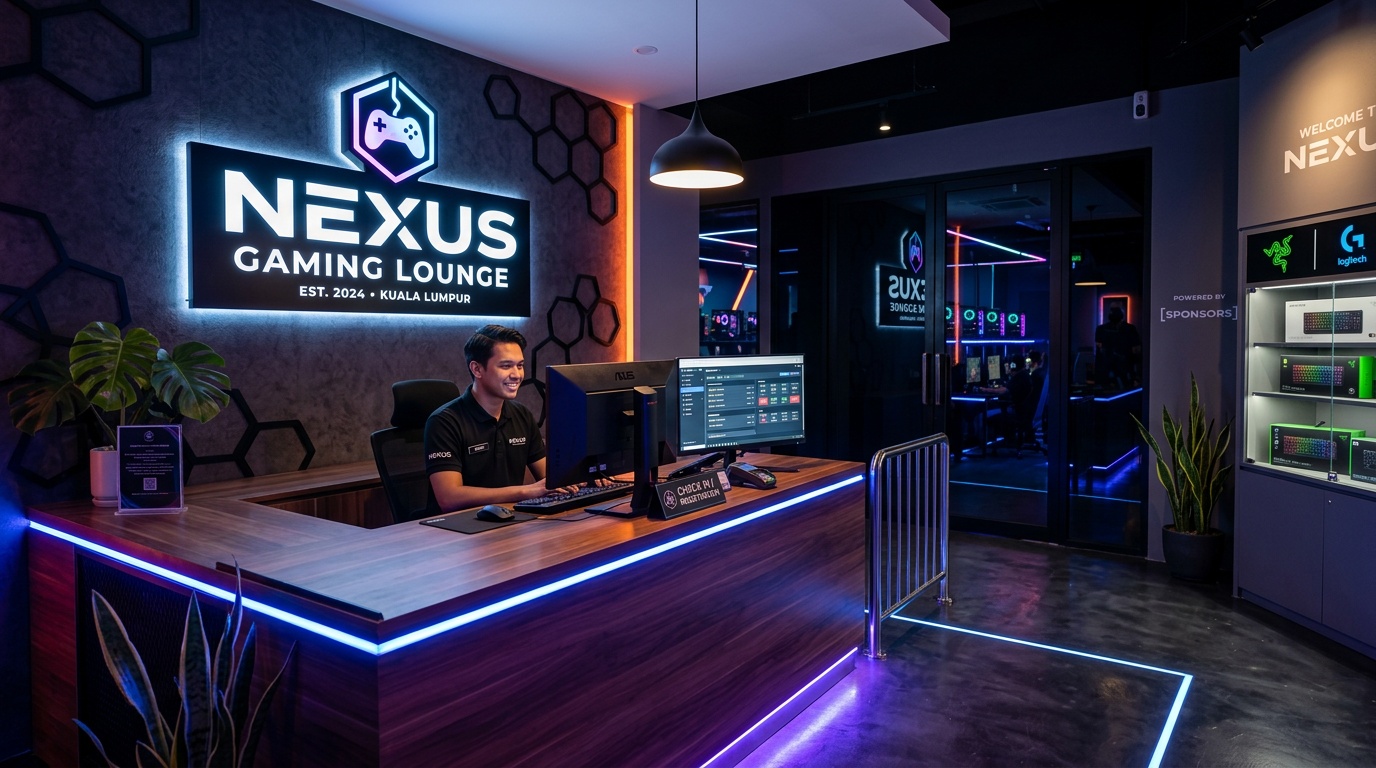 Kaunter Sambutan Play Nexus